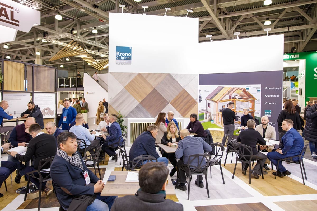 Flooring, MosBuild exhibition