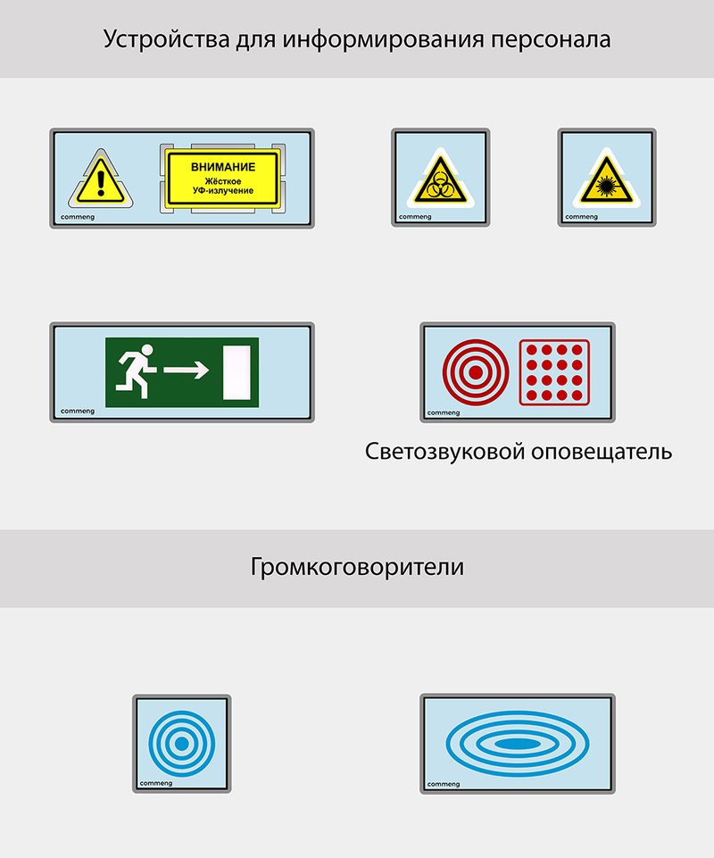 Оборудование компании COMMENG