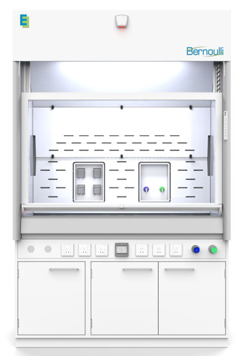 Вытяжной шкаф с ламинарной воздушной завесой Bernoulli