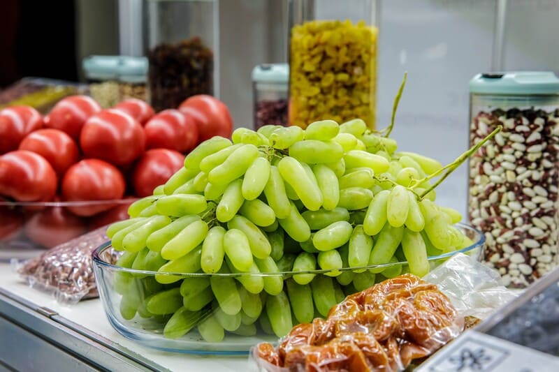 Fresh fruit and berries