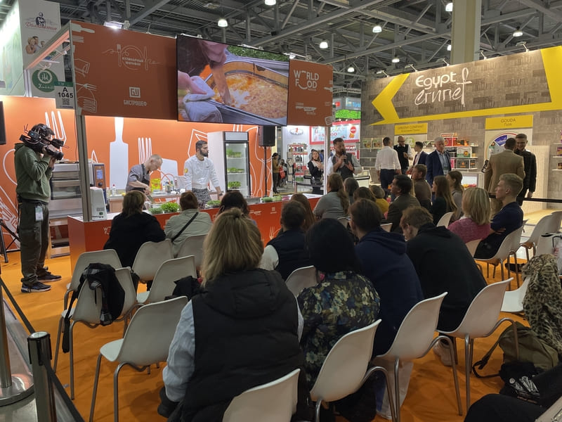 Кулинарный марафон на WorldFood Moscow