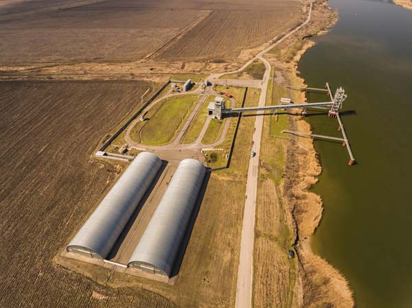 Grain storage centre