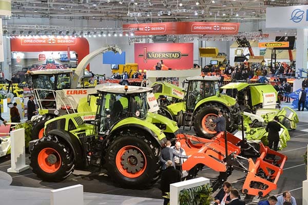 CLAAS tractors at YugAgro