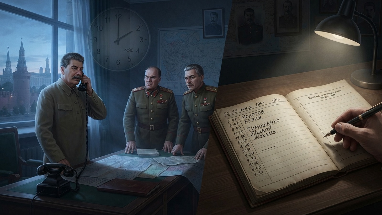 22 июня 1941 года: что делал Сталин в первые шесть часов после вторжения