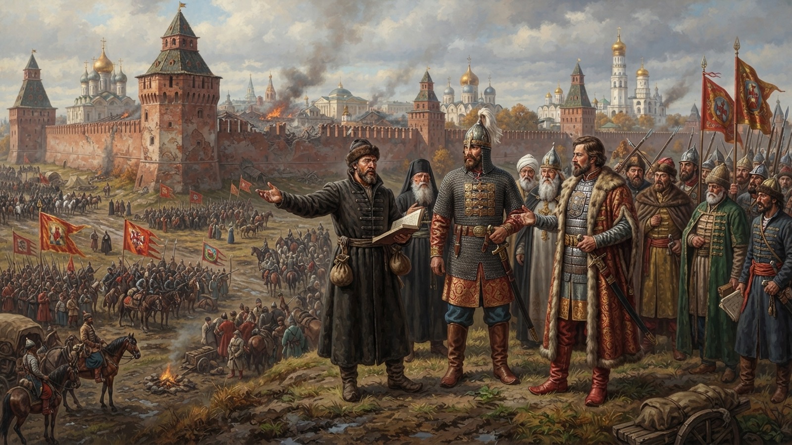 Минин и Пожарский: кто на самом деле спас Москву в 1612 году — и почему их было не двое