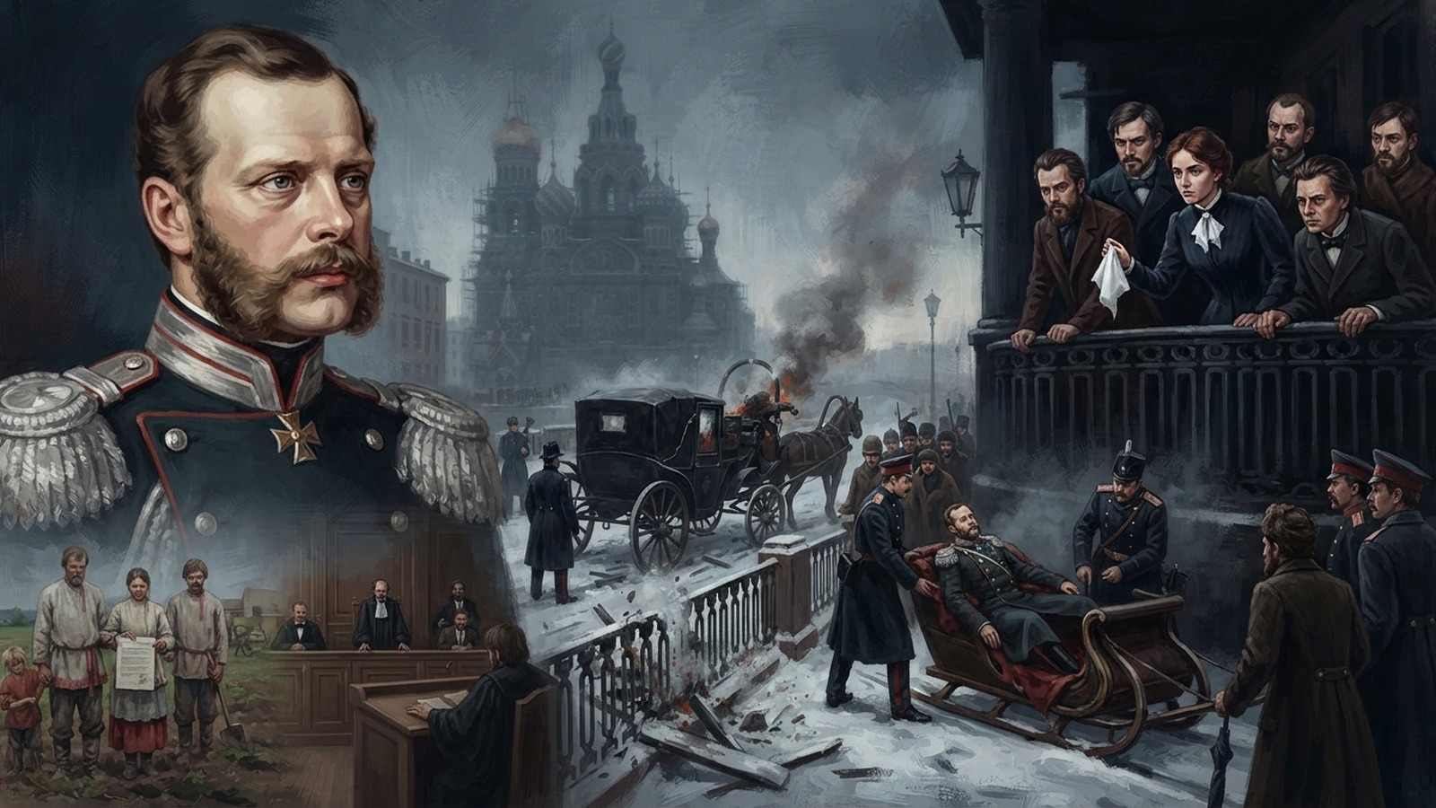 Александр II: почему царь-освободитель стал главной мишенью русских террористов