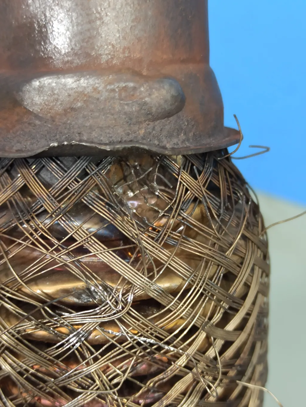 Приемная труба глушителя Kia VENGA 1 2009-2014