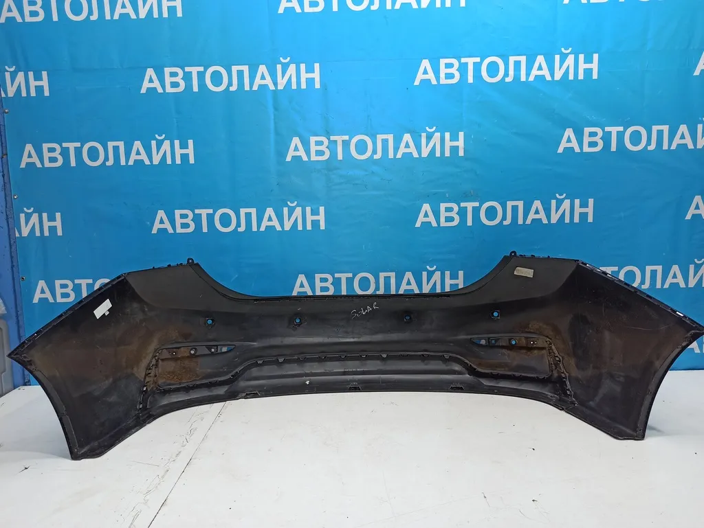 Бампер задний Hyundai Solaris 2 2017- 2020