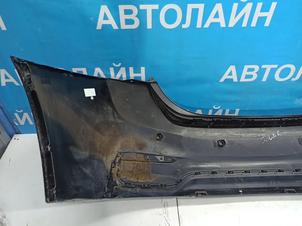 Бампер задний Hyundai Solaris 2 2017- 2020