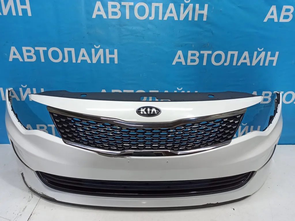 Бампер передний Kia Optima 4 JF 2015-2018