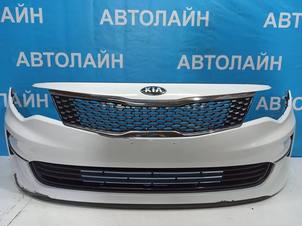 Бампер передний Kia Optima 4 JF 2015-2018