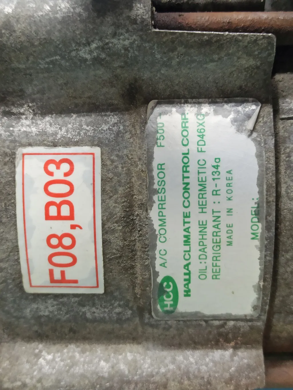 Компрессор кондиционера Hyundai Santa Fe 1 SM 2000-2005