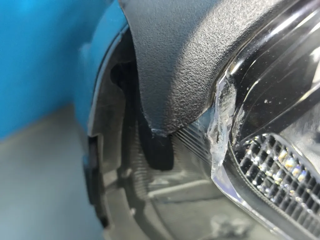 Фара левая Hyundai Santa Fe 3 DM 2015-2018 Рестайлинг