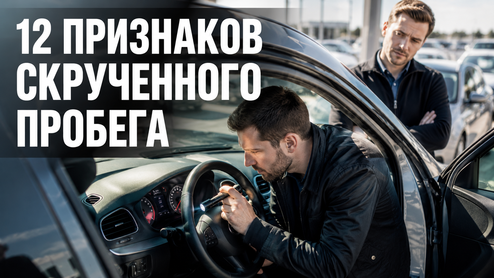 12 признаков скрученного пробега автомобиля: как распознать обман до покупки