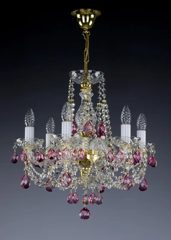 Люстра Artglass Andula ANDULA VI. SHORT - ARMS 160 CE - 1001