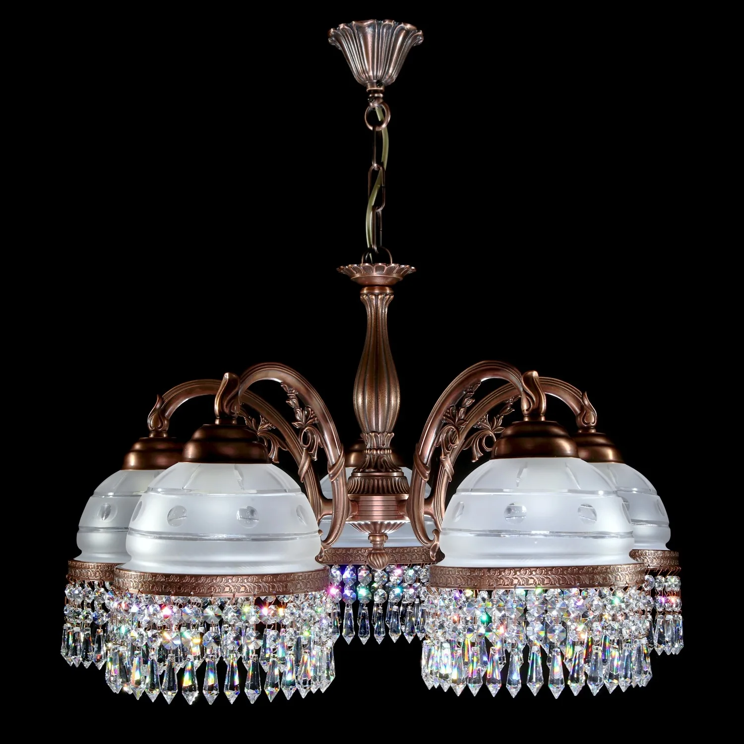Люстра Artglass Cassandra CASSANDRA V. COPPER ANTIQUE CE
