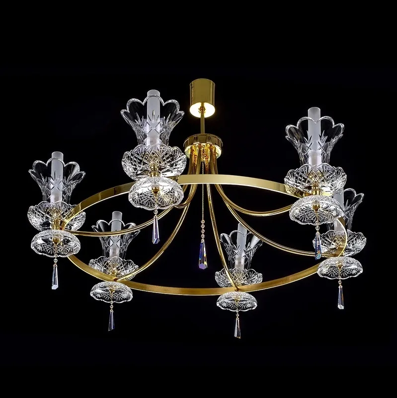 Люстра Artglass Isabell ISABELL 02-CH-PB-CE
