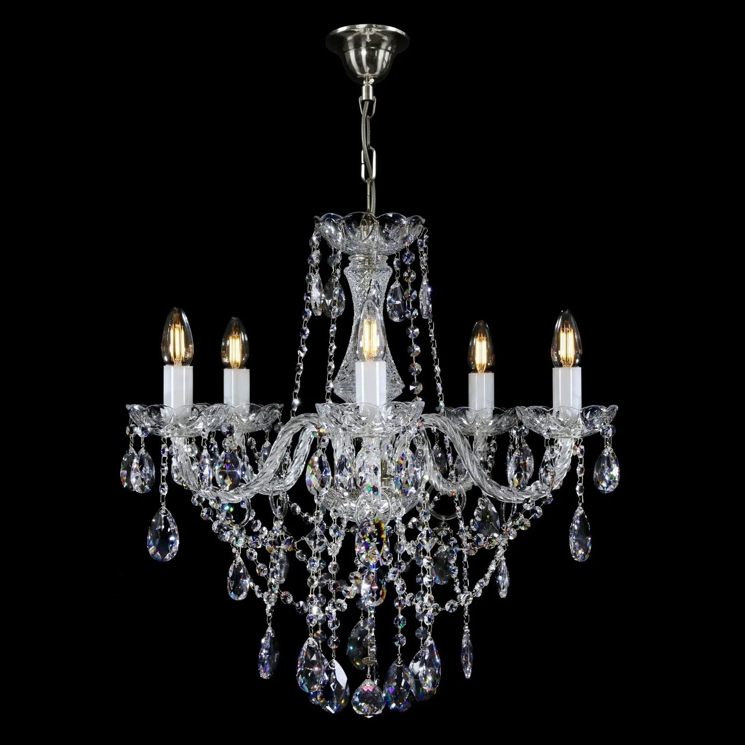 Люстра Artglass Jessica JESSICA V. NICKEL CE