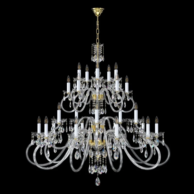 Люстра Artglass Miracle MIRACLE 01-CH-A-PB-CE
