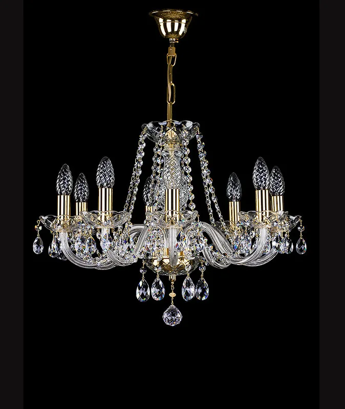 Люстра Artglass S series S-CH-GA-0002-008-PB-CE