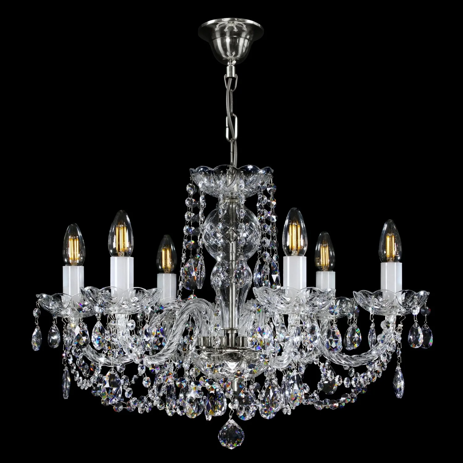 Люстра Artglass Tatana TATANA VI. NICKEL CE