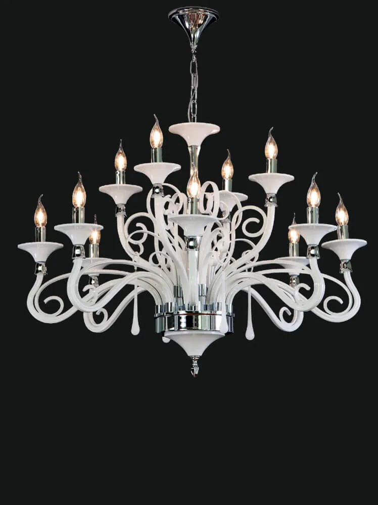 Люстра Jago Orchidea NCS 416 Bianco