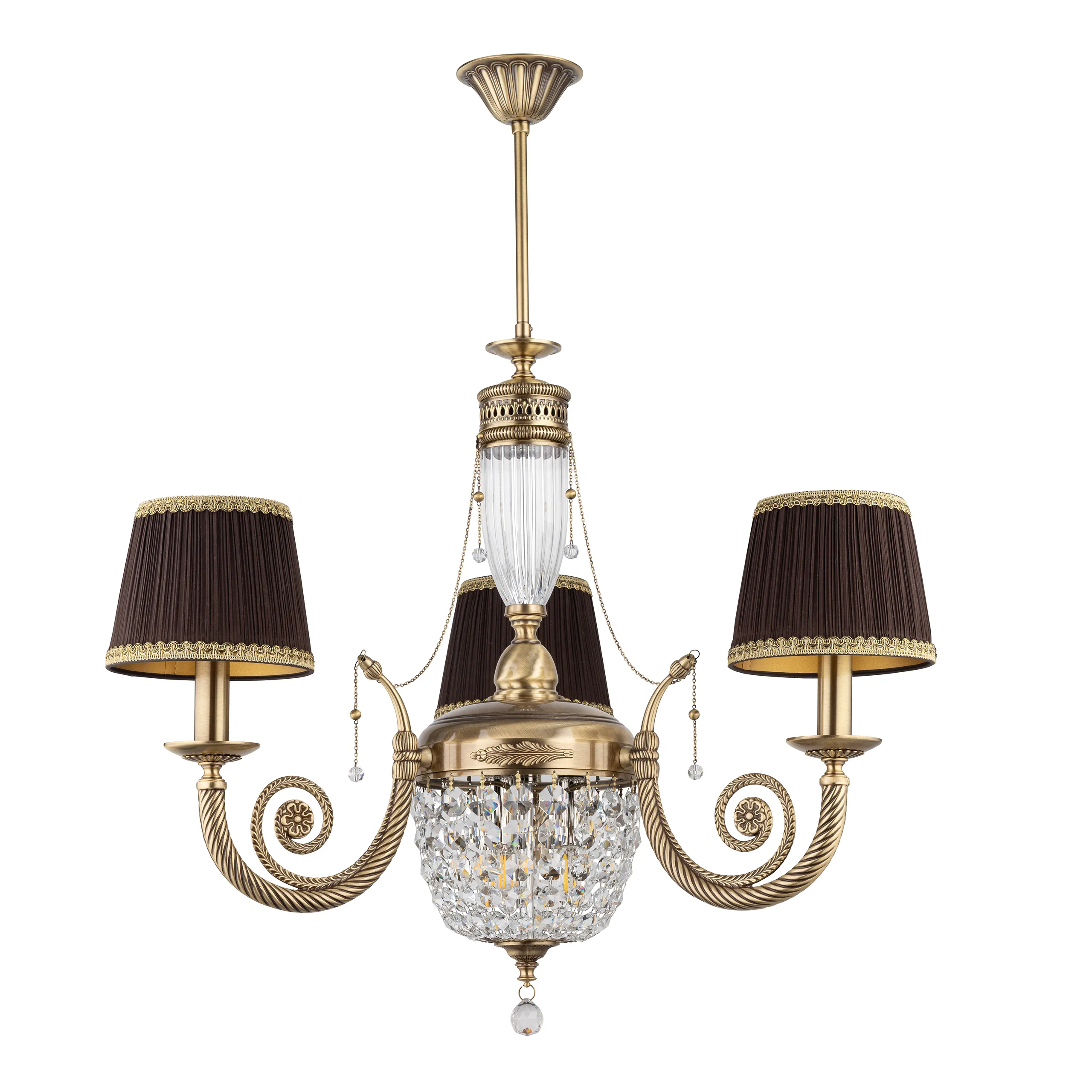 Люстра Kutek Bibione BIB-ZW-3(P/A)CR