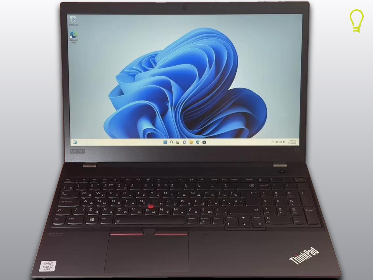 Lenovo ThinkPad T15 Gen1 15.6” Core i7-10/16/256gb