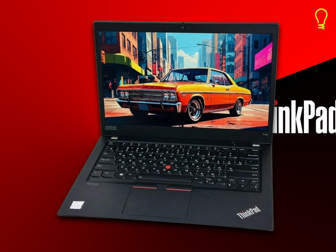 ThinkPad 14” Core i7-10/8/512gb