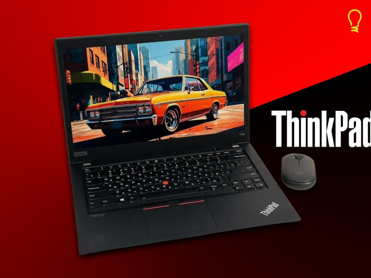 ThinkPad 14” Core i7-10/8/512gb