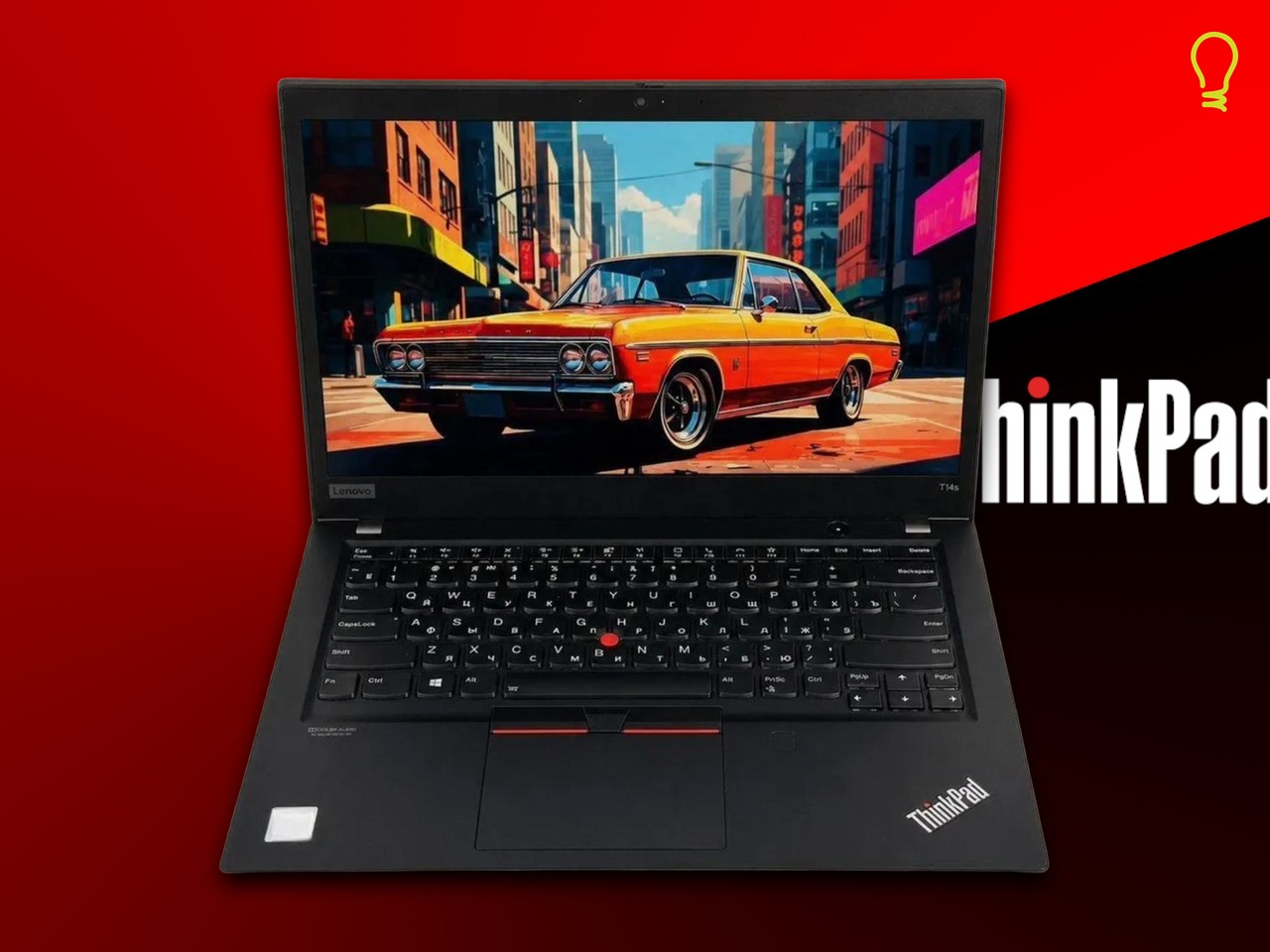 ThinkPad 14” Core i7-10/8/512gb