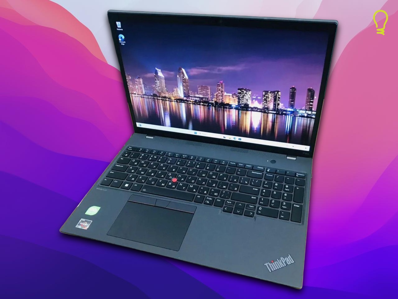 Lenovo ThinkPad P16s Gen2 16” Ryzen 7/64/512gb