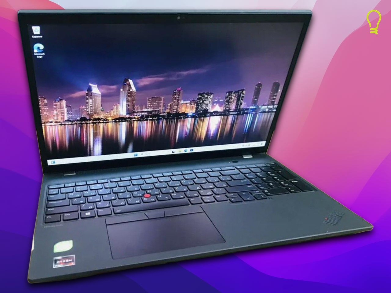 Lenovo ThinkPad P16s Gen2 16” Ryzen 7/64/512gb