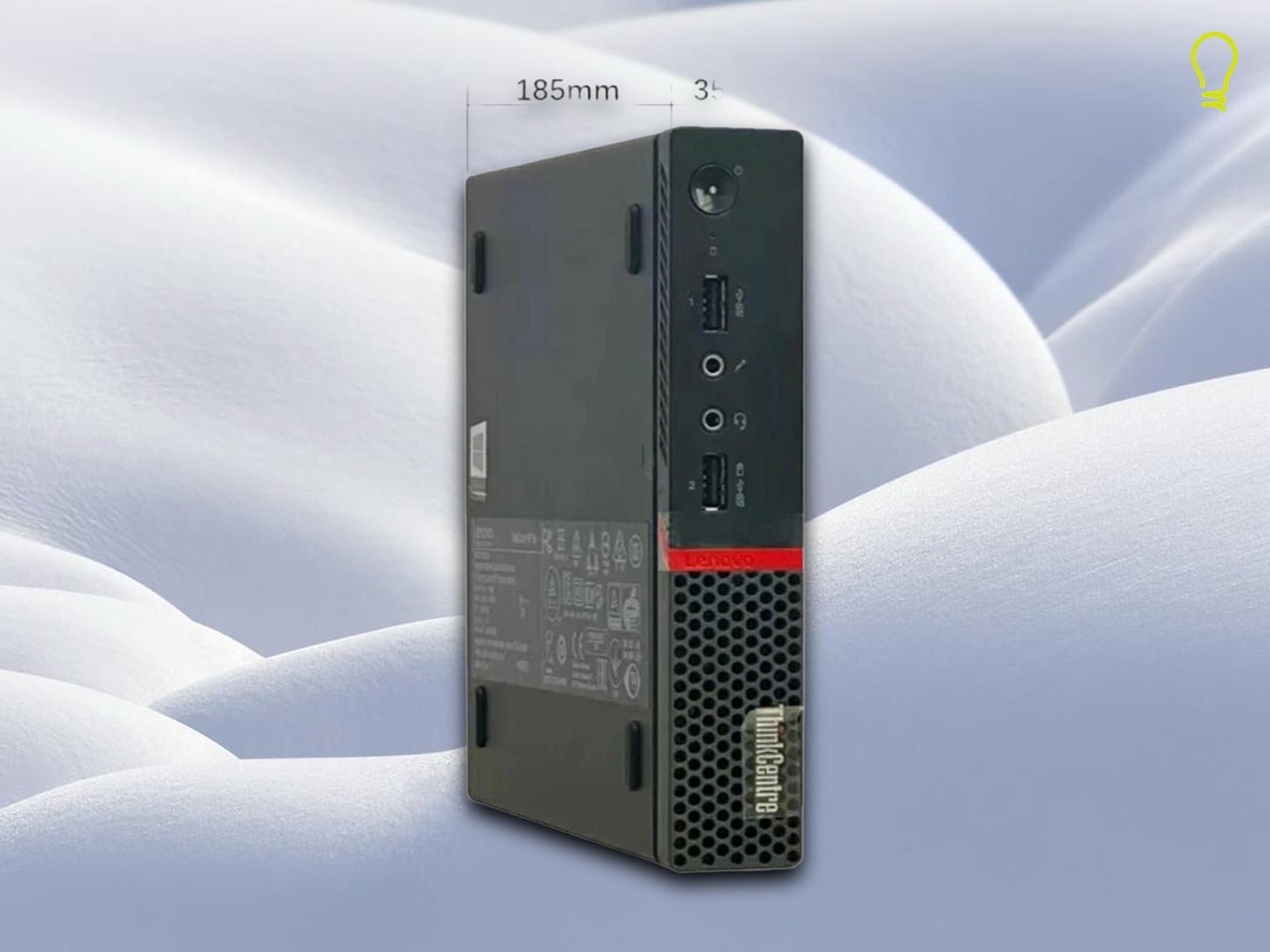 Мини-ПК Lenovo ThinkCe Ryzen 5 PRO 2400GE 8/256GB