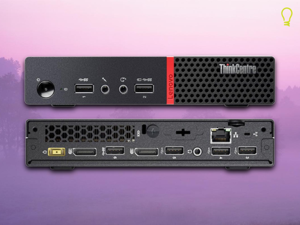 Мини-ПК Lenovo ThinkCe Ryzen 5 PRO 2400GE 8/512GB