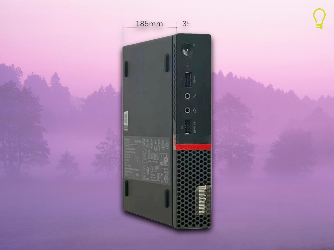 Мини-ПК Lenovo ThinkCe Ryzen 5 PRO 2400GE 8/512GB