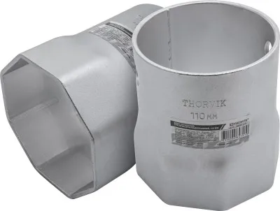 Ключ трубчатый ступичный восьмигранный, 110 мм, Thorvik BS8P110 (53761)