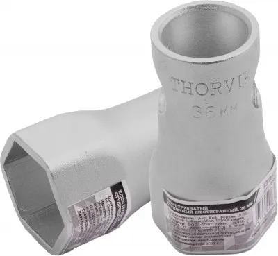 Ключ трубчатый ступичный шестигранный, 36 мм, Thorvik BS6P36 (53745)