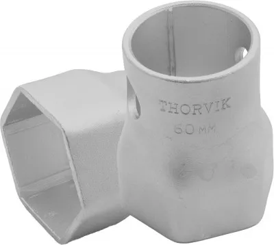 Ключ трубчатый ступичный шестигранный, 60 мм, Thorvik BS6P60 (53747)