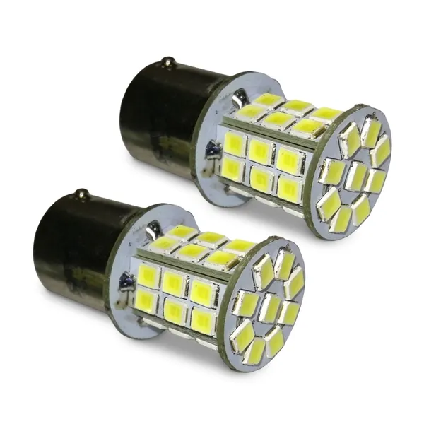 S105B T15/белый/ (BAY15d) 39SMD 2835 10-30V 2 contact коробка 2 шт