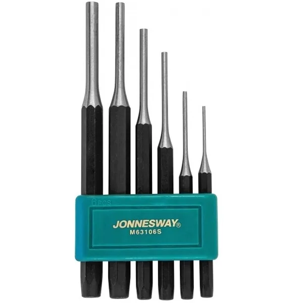 Набор выколоток 2х8х115-8х12,7х180 мм, 6 предметов, Jonnesway M63106S