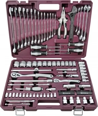 Набор инструмента универсальный 1/4", 1/2"DR, 101 предмет, Thorvik TS101 (54011)
