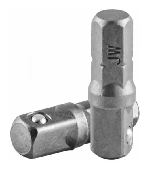 Переходник для механизированного инструмента 1/4 HDRх1/4 DR, 25мм, Jonnesway D125ADP14 (46343)