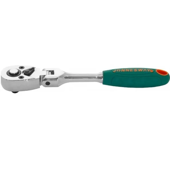 Рукоятка трещоточная с шарниром 1/4 DR, 36 зубцов, 155 мм, Jonnesway R4102 (46382)