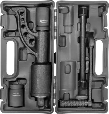 Ручной гайковерт удлиненный 1 DR, 3800 Нм, головки 1 DR 32, 33 мм, Thorvik LSW3 (52754)
