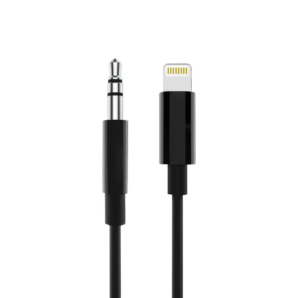 Кабель AVS AU-LJ01 Lightning/3.5 Jack TRS, 1 м (A08816S)
