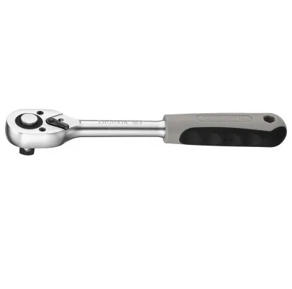 Трещоточная рукоятка 1/4"DR, 72 зубца, Thorvik S1R172 (54085)