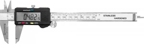 Штангенциркуль цифровой, 150 мм, Thorvik DVC150 (53377)