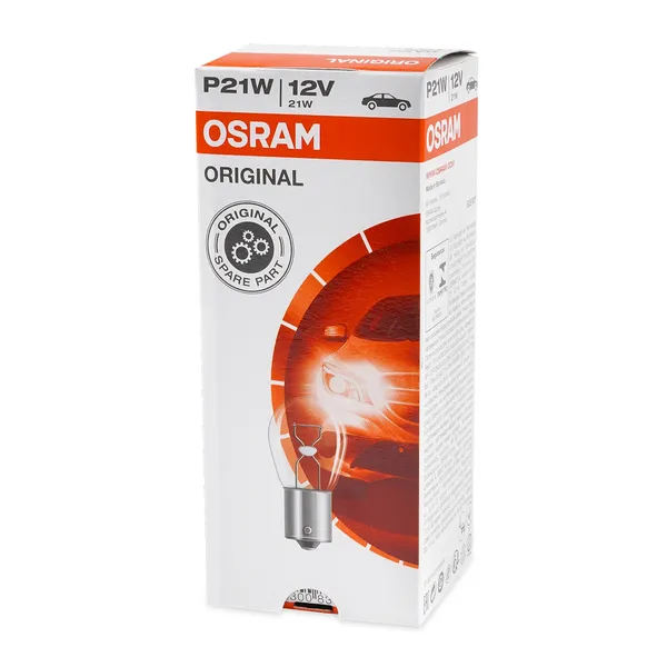 Лампа автомобильная 7506 21W 12V BA15S 5XFS10 1A       OSRAM