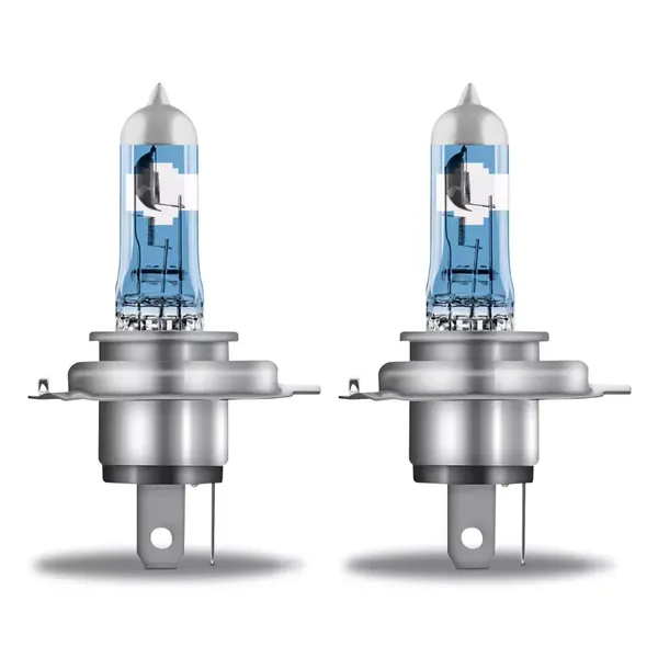 Автолампа галогенная H4 (60/55W P43T +150%) NIGHT BREAKER LASER (евробокс, 2шт) 3900K 12V OSRAM